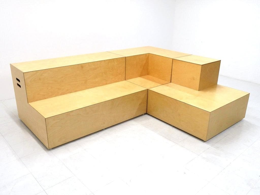 展示品　knoll ノール　ロックウェル　ベンチ　ソファ　3点セット　高級