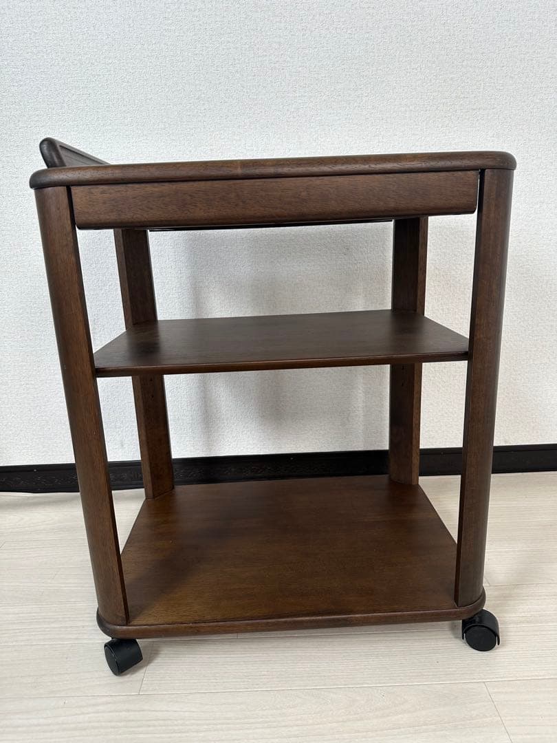 マルニ木工 タイル アンティーク調 サービスワゴン キッチンワゴン ※i1※