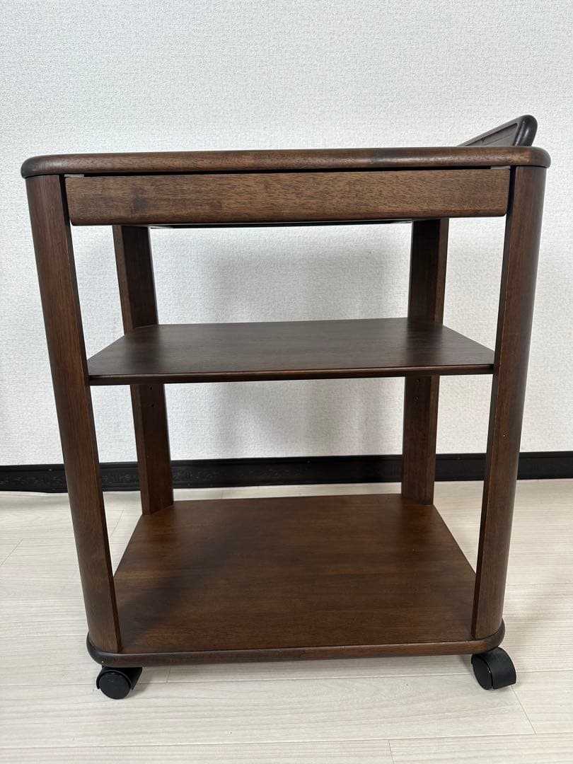 マルニ木工 タイル アンティーク調 サービスワゴン キッチンワゴン ※i1※