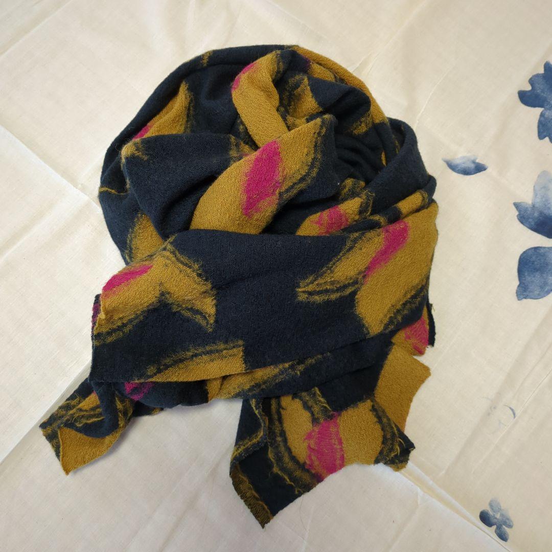 未使用　パラスパレス　圧縮ウール　ストール