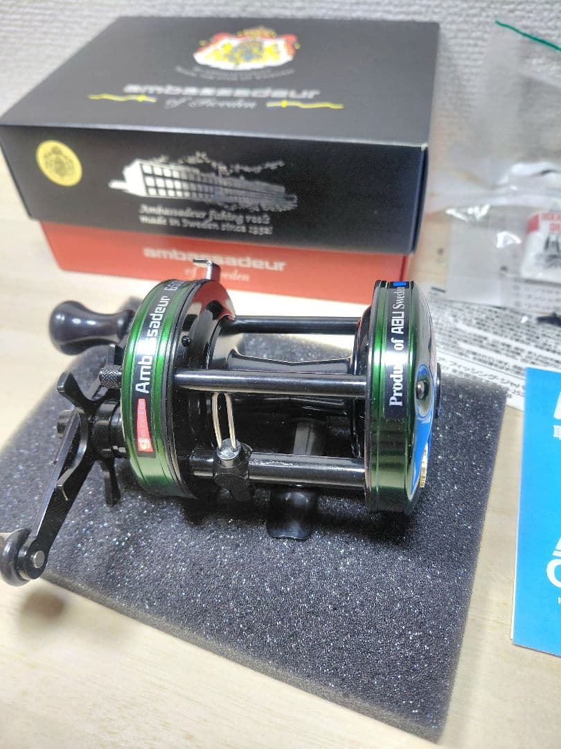 ABU アンバサダー 6500CB グリーン ファクトリーチューン