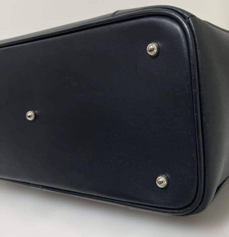 美品　傳濱野 クラシック トートバッグ レザー A4 黒