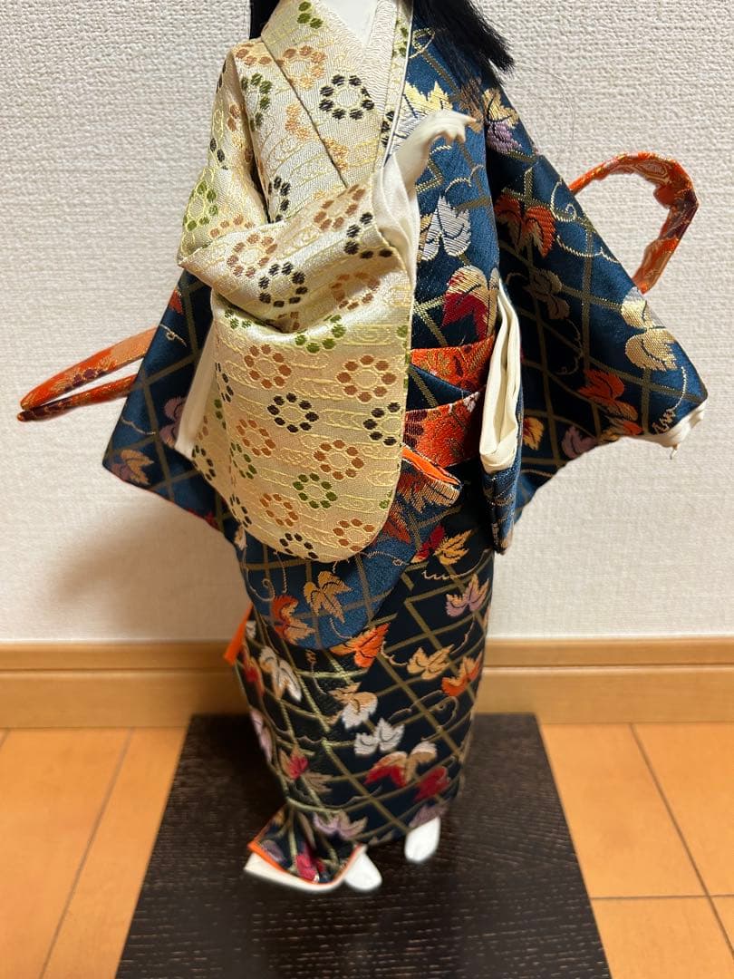 Vintage Kimono Doll 日本人形 着物 立ち姿