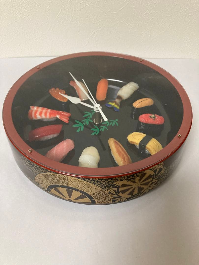 寿司 桶 掛け時計 食品サンプル 寿司 日本 お土産 リアル 寿司