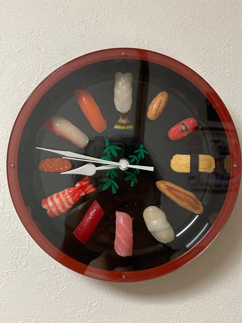 寿司 桶 掛け時計 食品サンプル 寿司 日本 お土産 リアル 寿司
