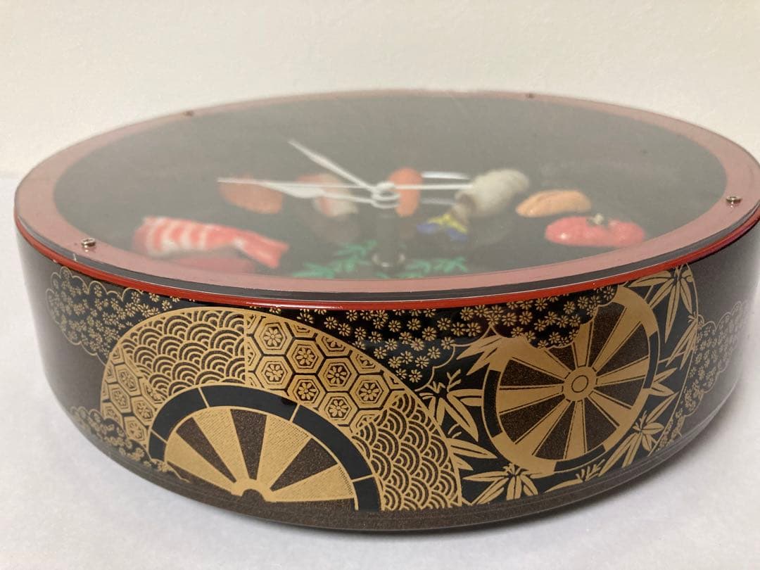 寿司 桶 掛け時計 食品サンプル 寿司 日本 お土産 リアル 寿司