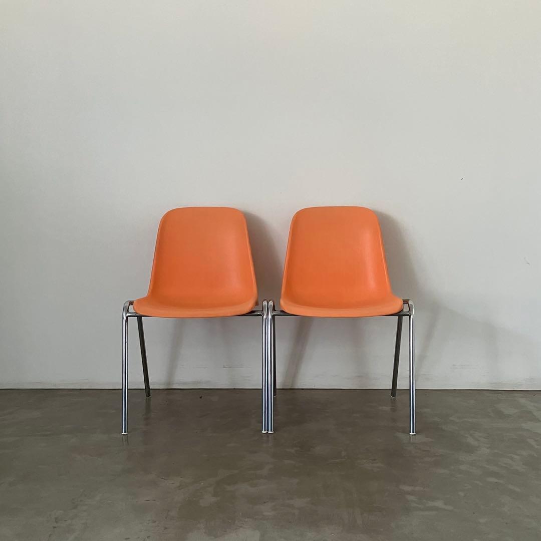 MODELENAのスタッキングチェア【2脚セット】