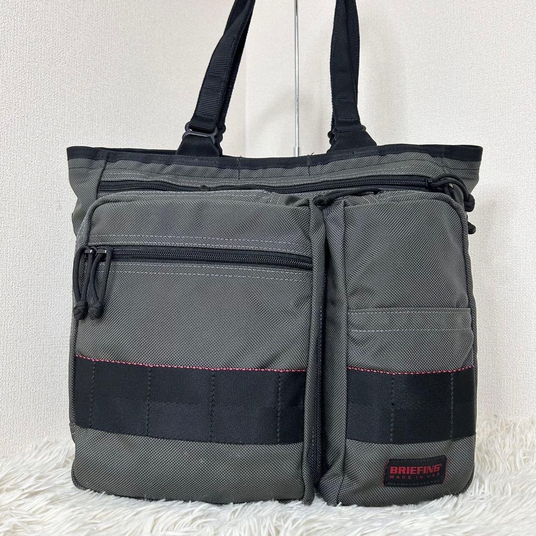 ✨激レア✨ブリーフィング BS TOTE トートバッグ スティールグレー