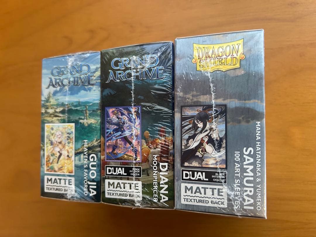 ドラゴンシールド　サムライ　グランドアーカイブ2種　新品未開封まとめ