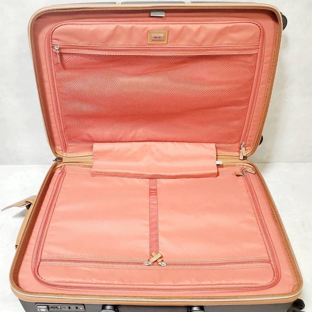 DELSEY シャトレエアー 64L ブラウン 4輪 軽量スーツケース