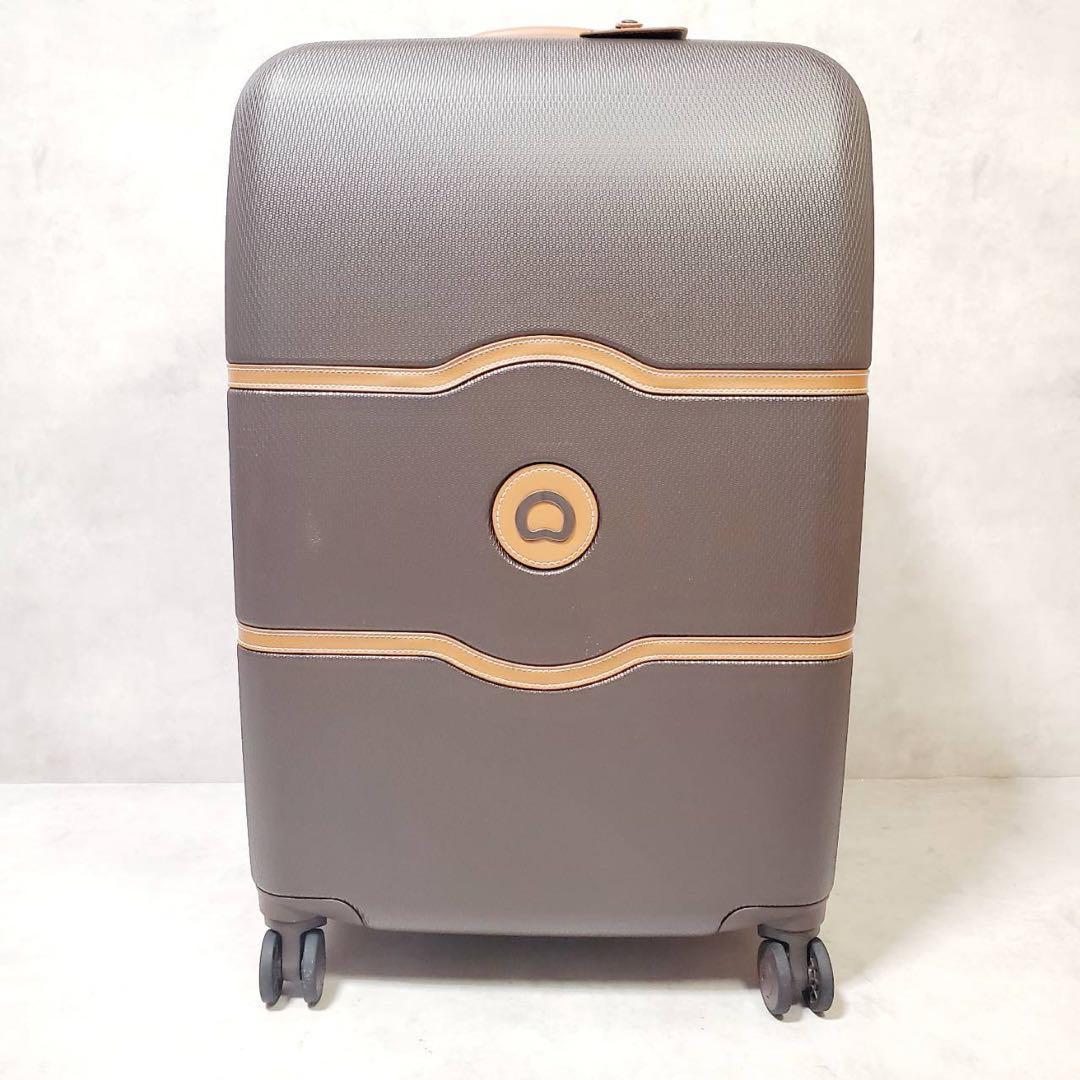 DELSEY シャトレエアー 64L ブラウン 4輪 軽量スーツケース