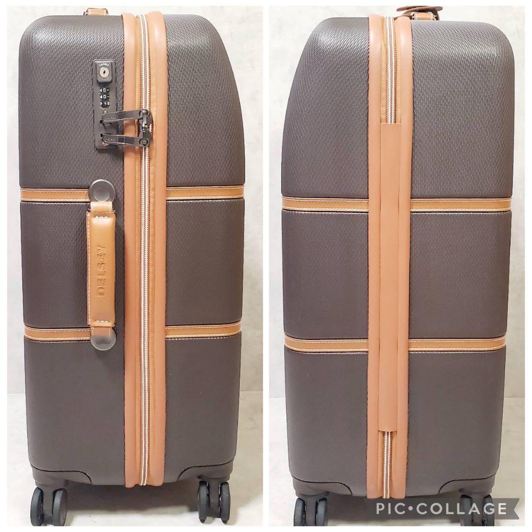 DELSEY シャトレエアー 64L ブラウン 4輪 軽量スーツケース
