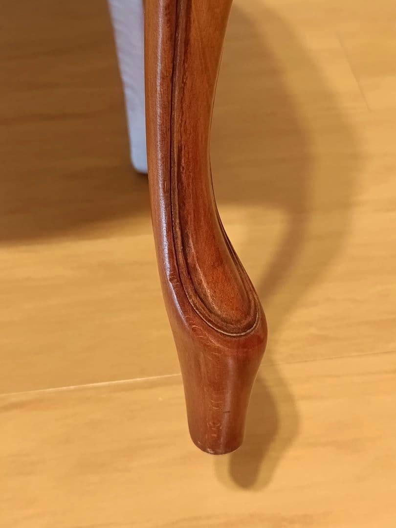 イタリア高級アンティーク調家具 ダイニングチェア リビングチェア 猫脚 A