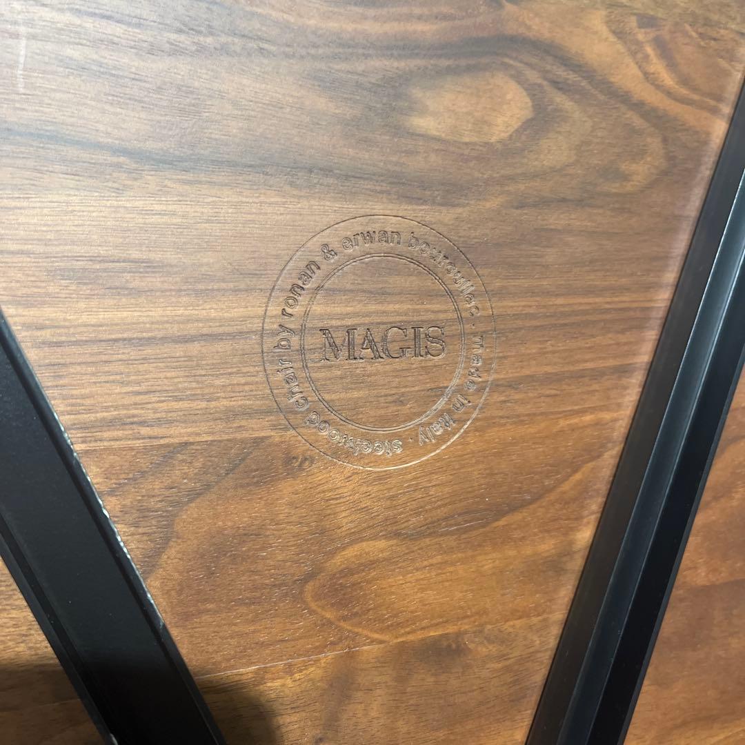 【MAGIS】Steel wood chair◆デザイナーズチェア◇イタリア◆A