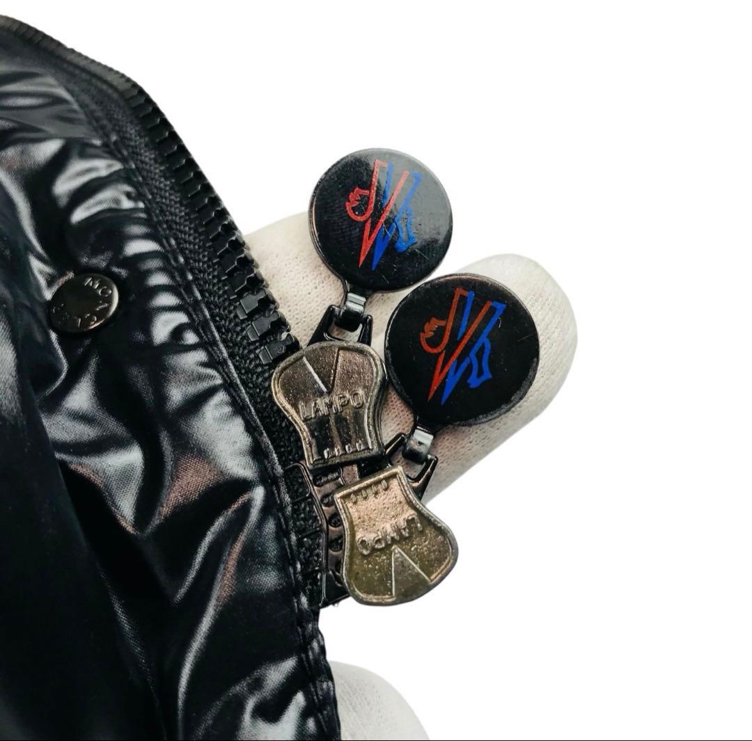 美品★MONCLERモンクレール CARSONブランドアイコンワッペンフード付き