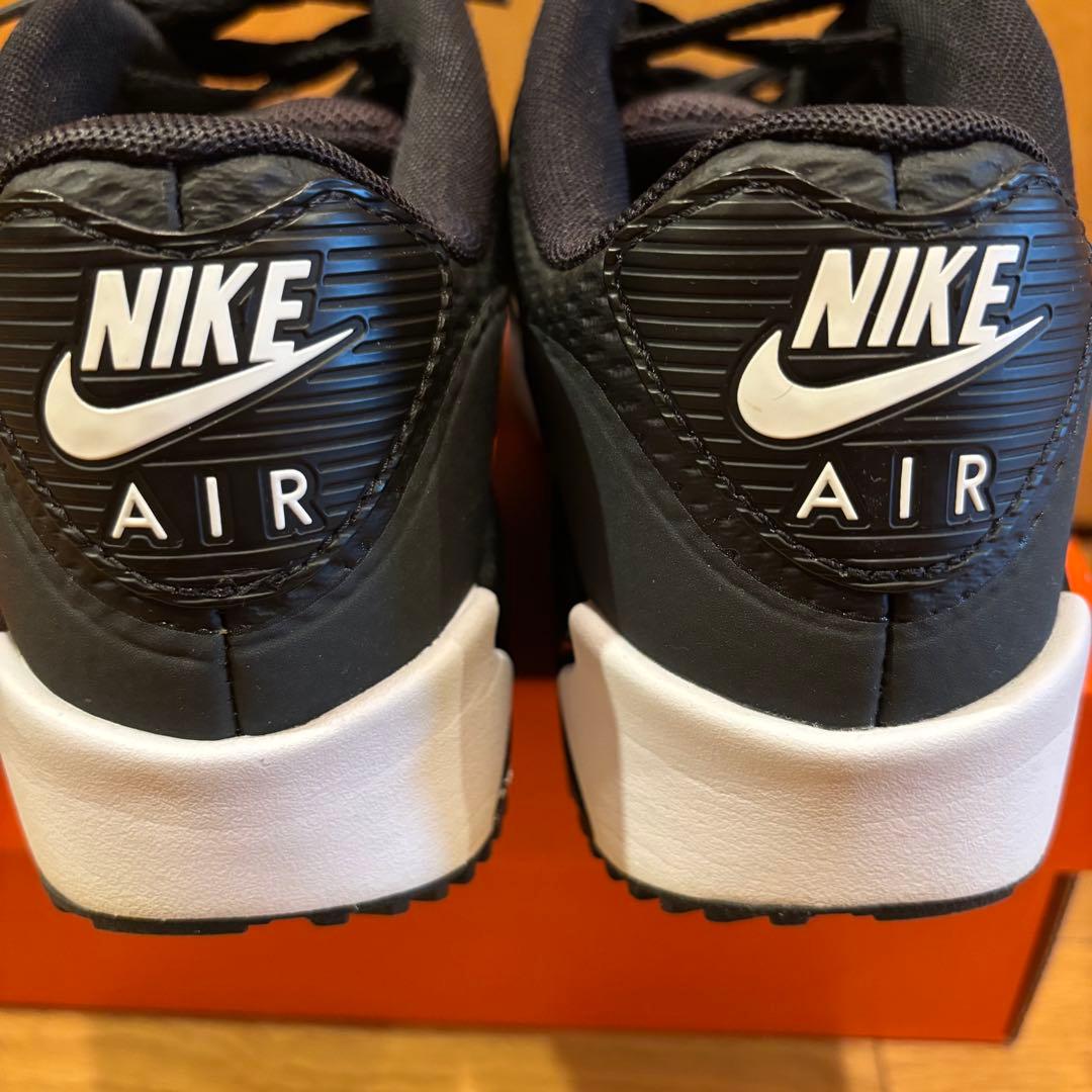 美品！NIKE ナイキ エアマックス 90G ゴルフシューズ 黒 23.5センチ