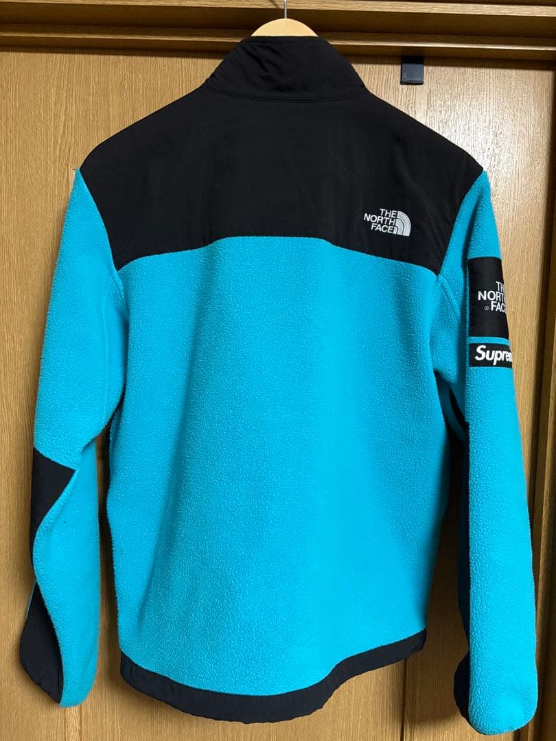 シンイチ様 シュプリーム ノースフェイス デナリ フリース 青