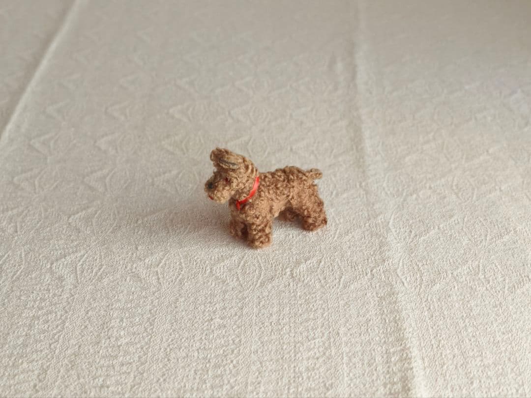 * vintage dog ❀ クルクル巻き毛がキュートな ワンちゃん