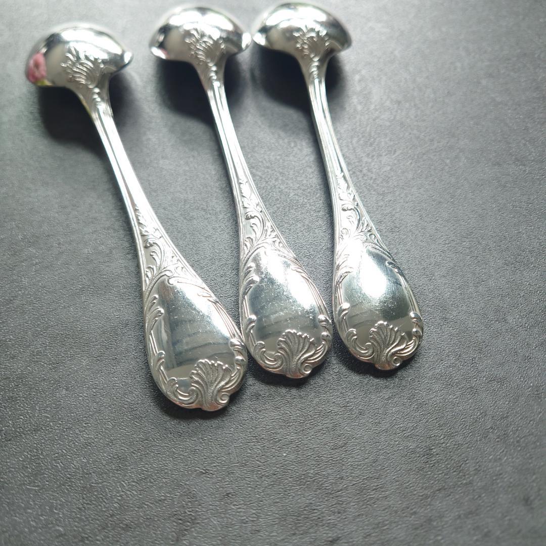 希少 クリストフル マルリー デザートスプーン 3点