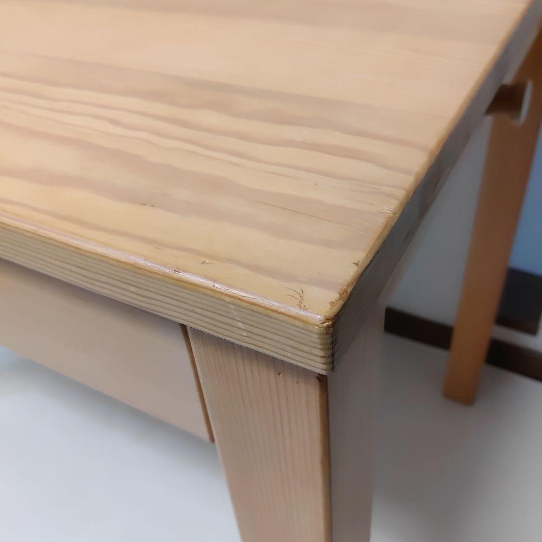 MUJI　無印良品　パイン材　デスク　机　引き出し　良品計画　送料無料