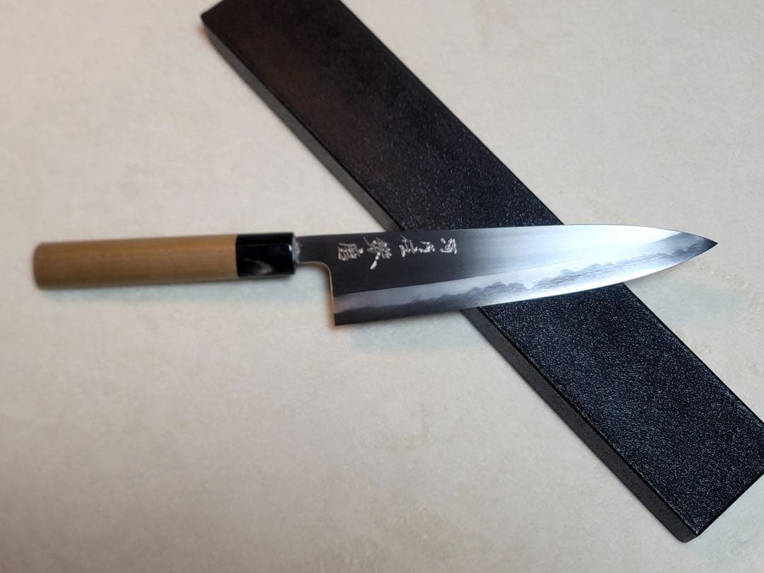 和田健一　本霞　白ニ鋼　牛刀　210mm