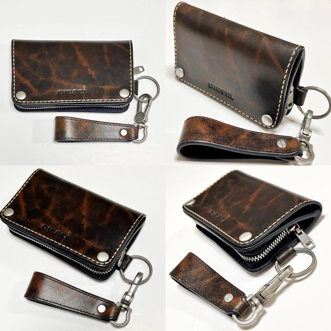 新品未使用 DIESEL ディーゼル ケース付きキーケース 財布