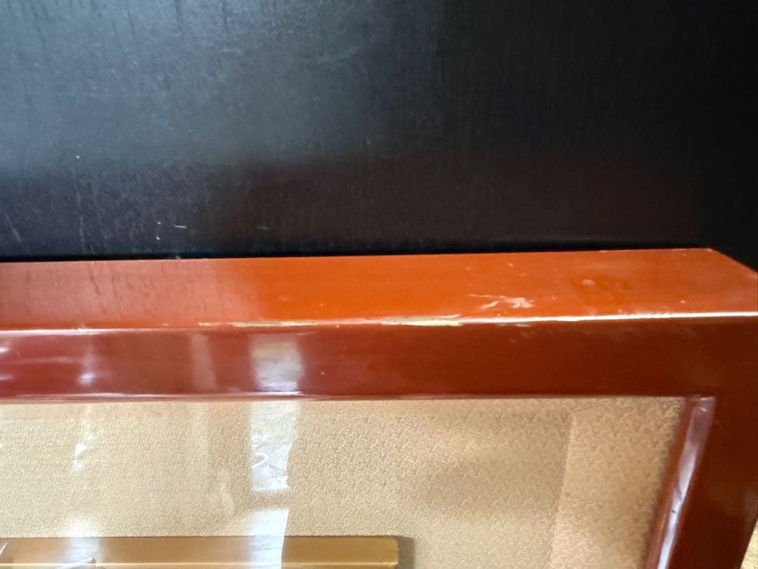 京都で見つけたヴィンテージ　江戸時代 浮世絵　絹　額入り