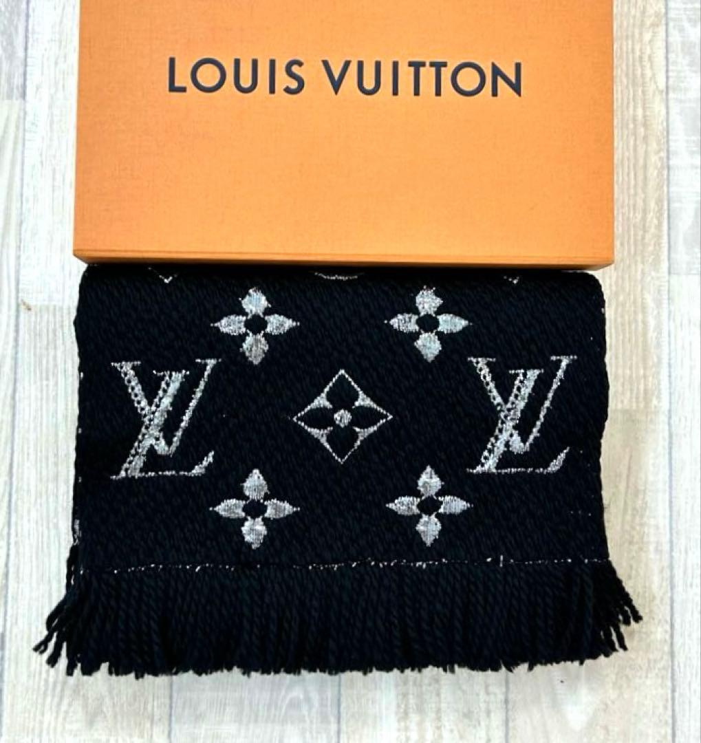 【Louis Vuitton】エシャルプロゴマニアシャイン ノワール