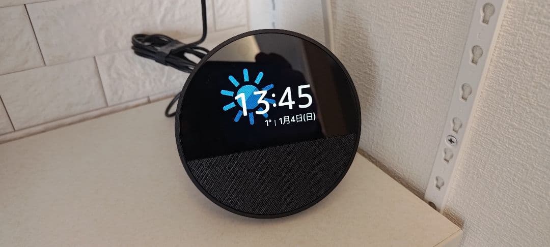 Amazon Echo Spot（2024年発売） with Alexa