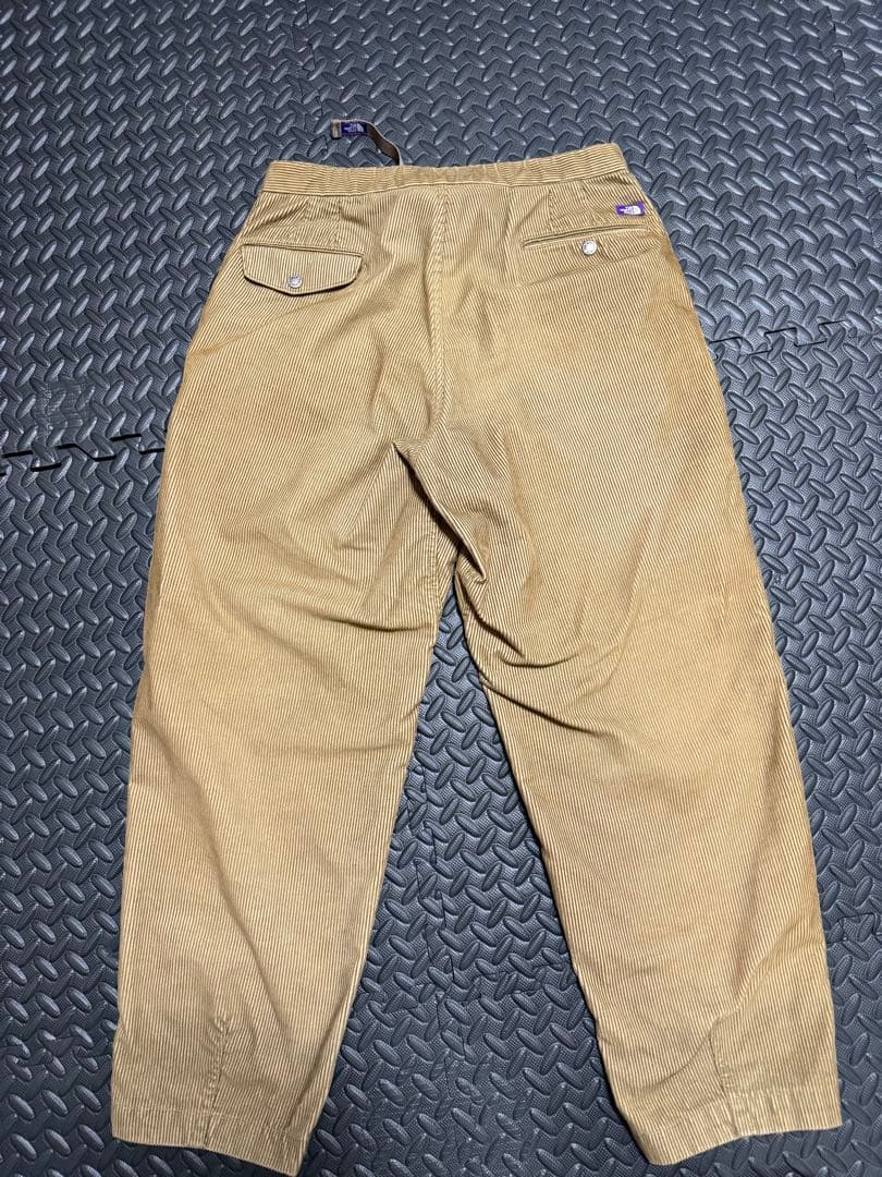 ノースフェイスパープルレーベル コーデュロイワイドテーパード パンツ　32