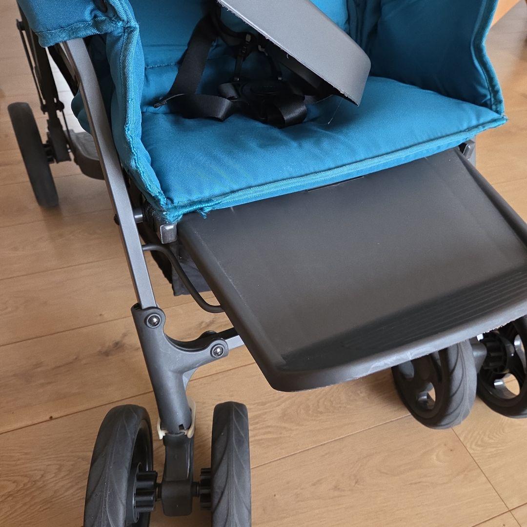 送料込み　joovy カブース 二人乗りベビーカー ターコイズ