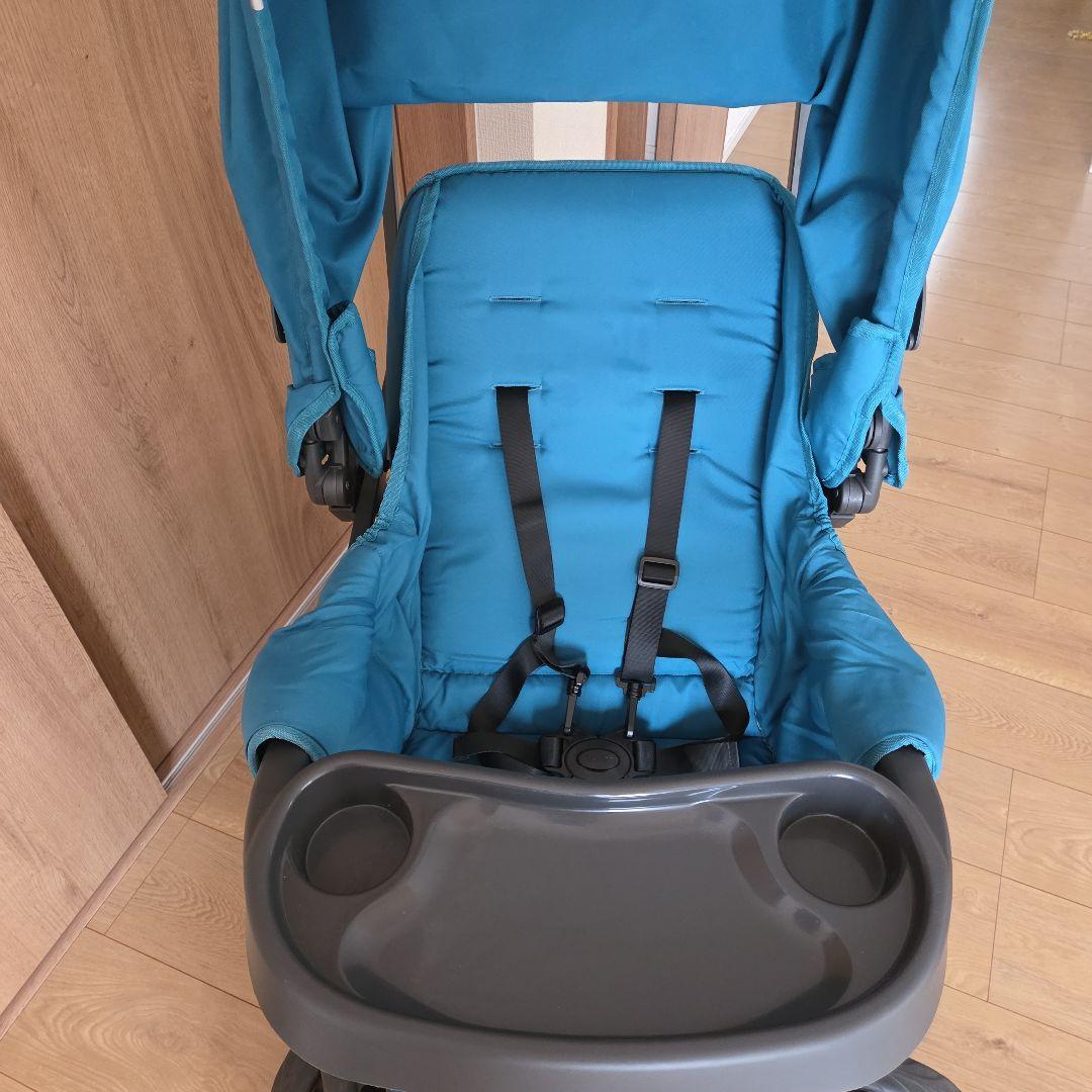 送料込み　joovy カブース 二人乗りベビーカー ターコイズ