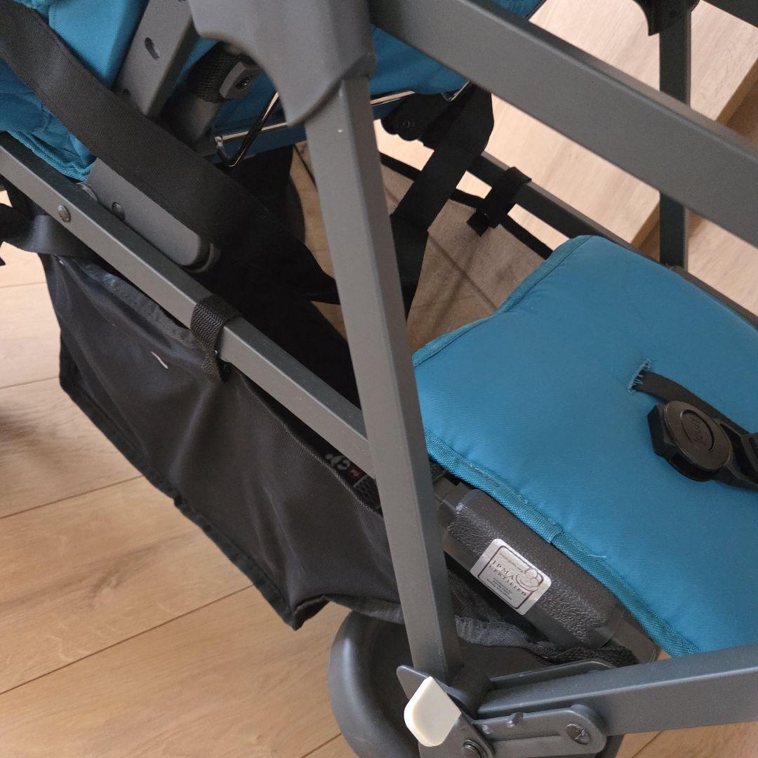 送料込み　joovy カブース 二人乗りベビーカー ターコイズ