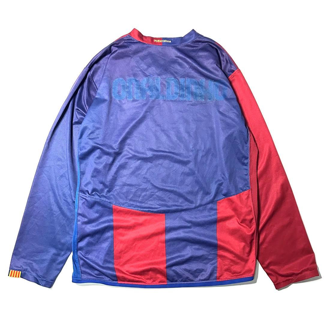 【FCバロセロナ】【2005年】ユニフォーム 長袖 サッカーシャツ ラリーガ