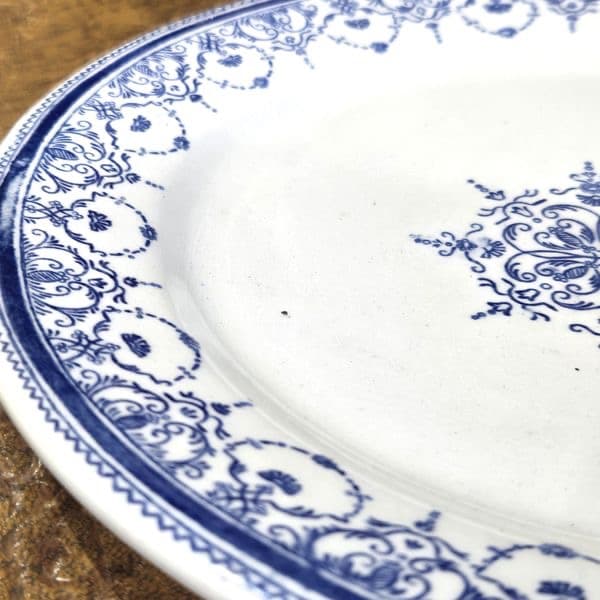 ジアン GIEN お皿2枚セット フランスアンティーク　ディナープレート