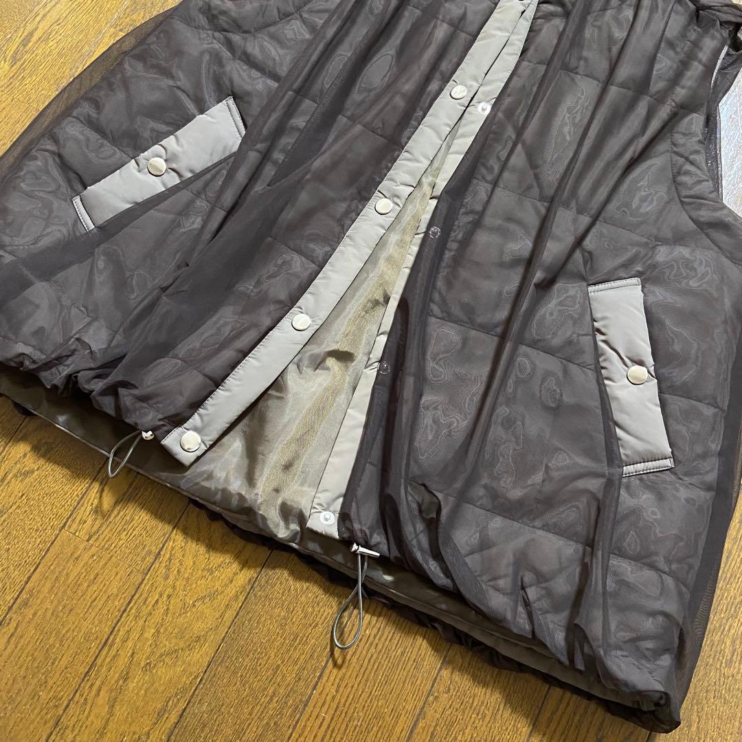 【Eito stan】チュール中綿ベスト quaranciel パンツ