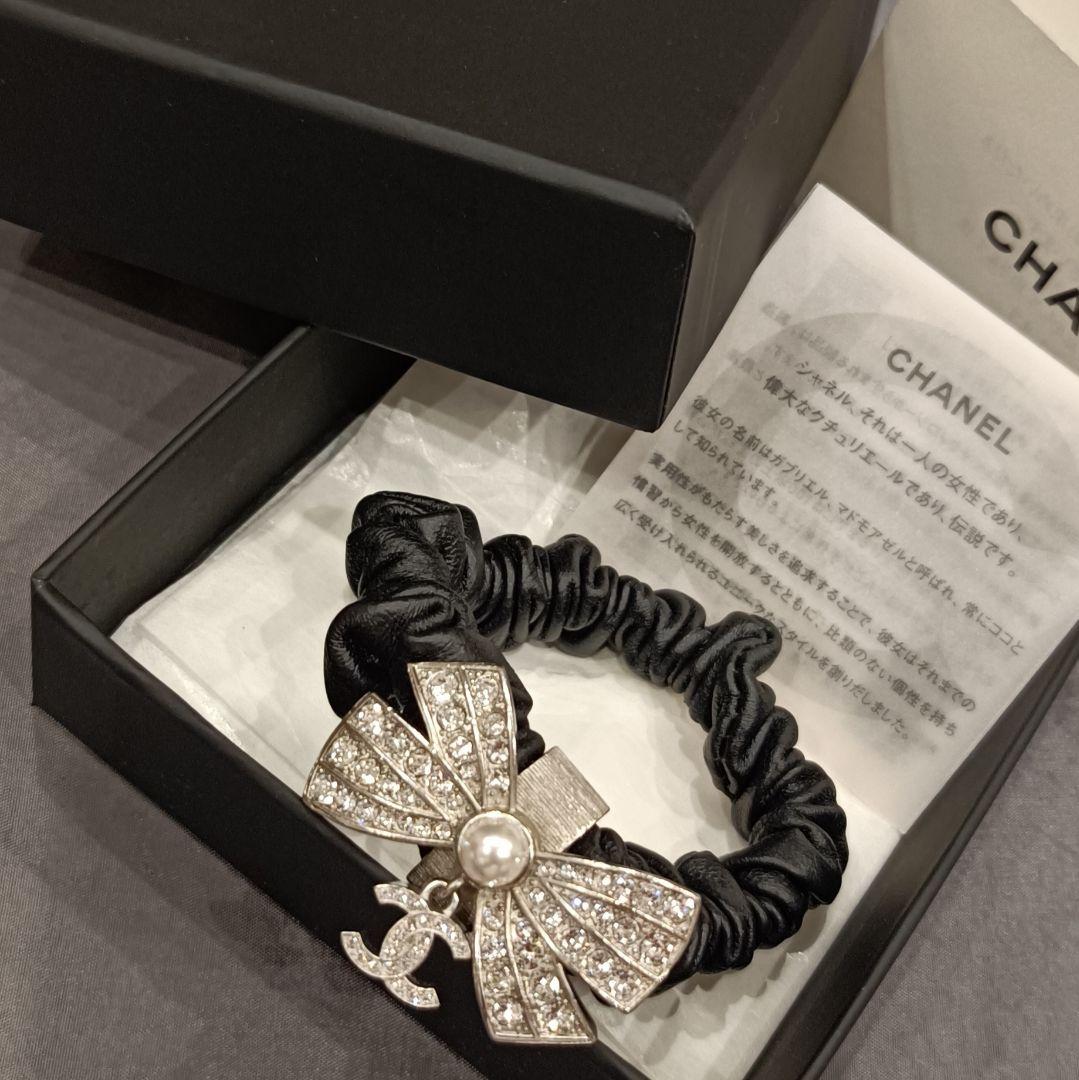 CHANEL シュシュ✨ヘアゴム✨ブレスレットに！