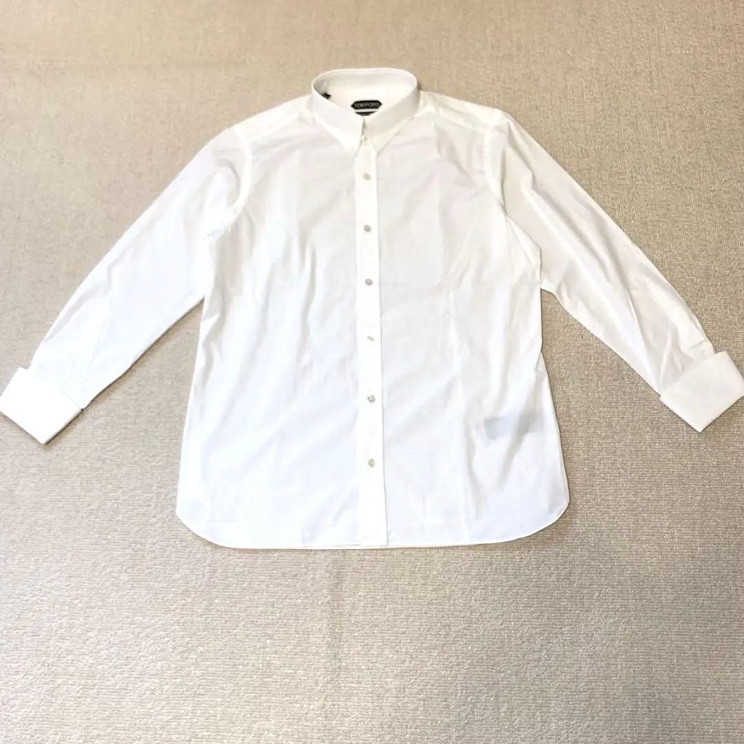 新品❣️TOM FORD 長袖ワイシャツ 白　42　XL