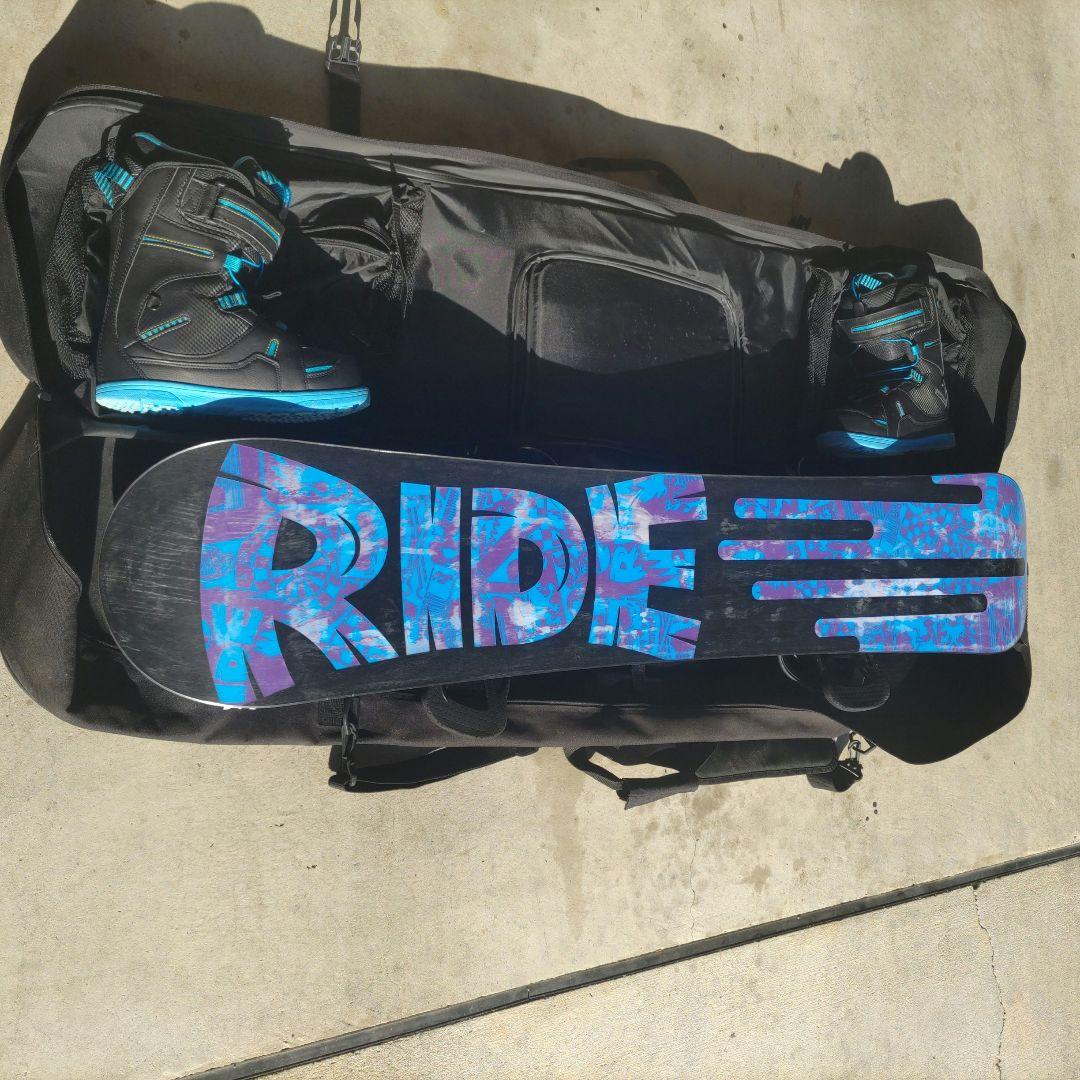 RIDE　✕　BURTON　 スノボー 152 ボード ブーツ 　4点セット