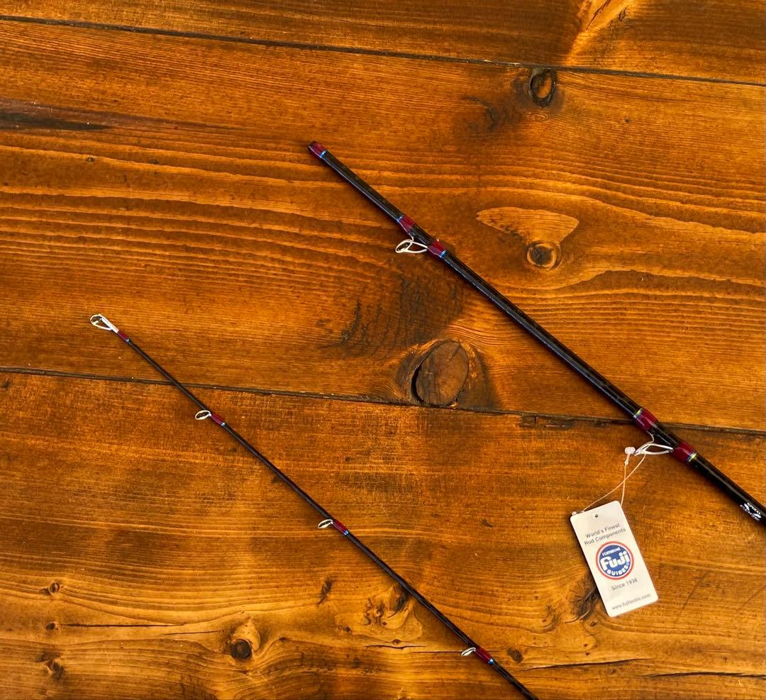 ジギングセット　ベイトロッド　3ピースパックロッド　Fujiガイド タイラバ