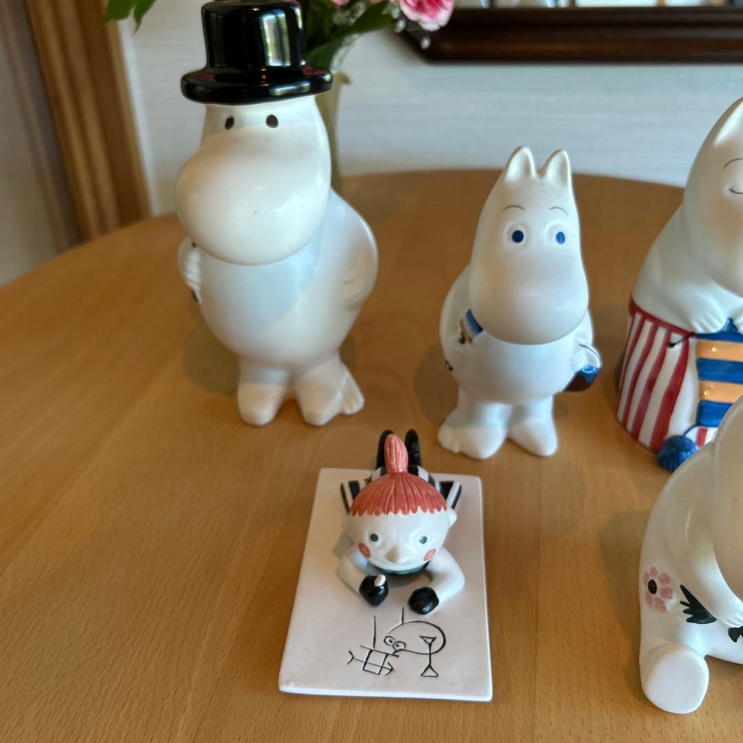 アラビア　ムーミン 陶器　フィギュアセット