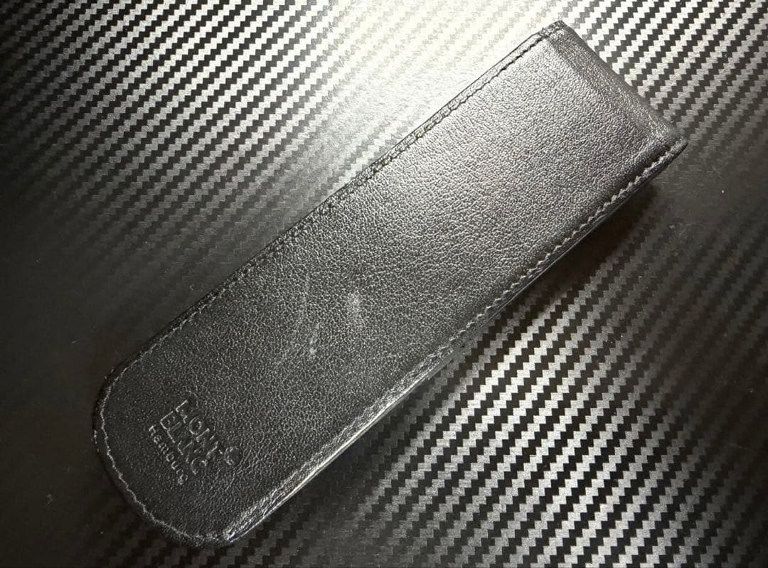 極美品 モンブラン ペンケース 2-3本差し