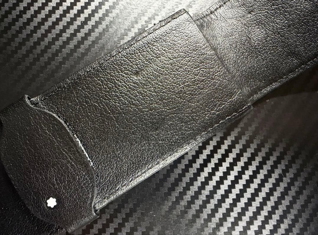 極美品 モンブラン ペンケース 2-3本差し