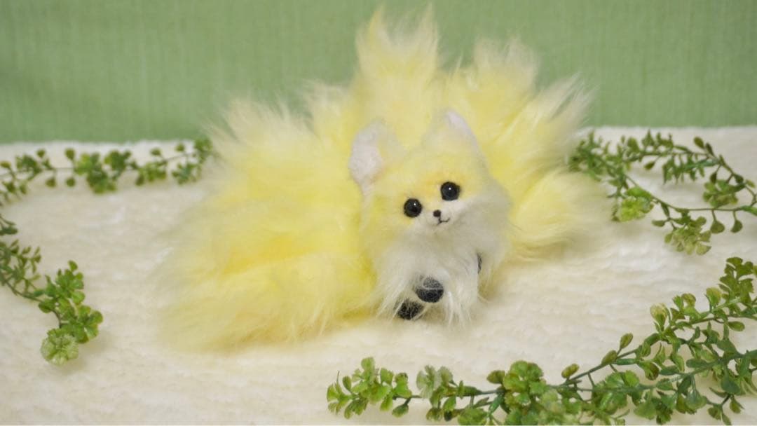 きつね(ちび陽狐) アートドール　オリジナル