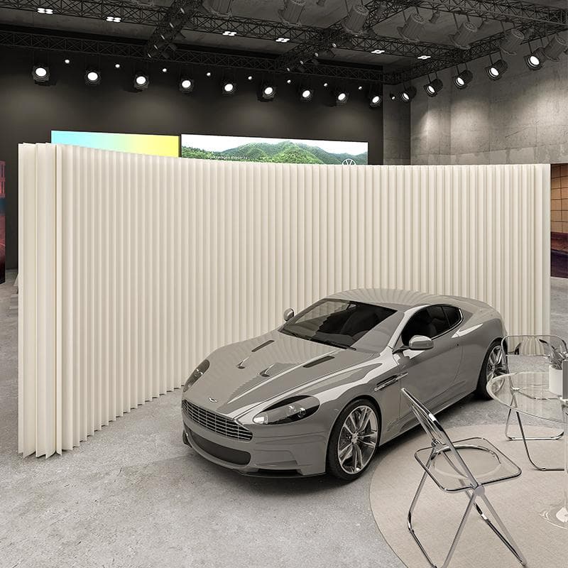 折りたたみ パーテーション 間仕切り高さ2.4ｍ長さ1-2ｍ持ち運び可能 目隠し