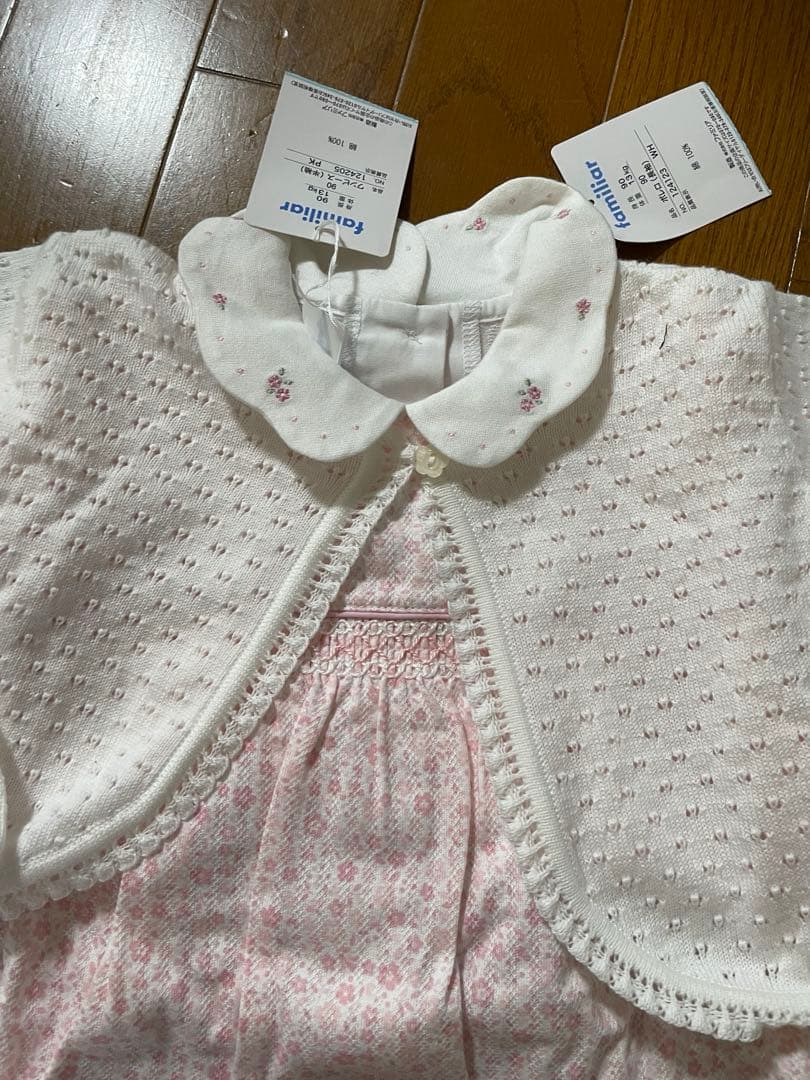 ファミリア  ワンピース　ボレロ　入園式　発表会