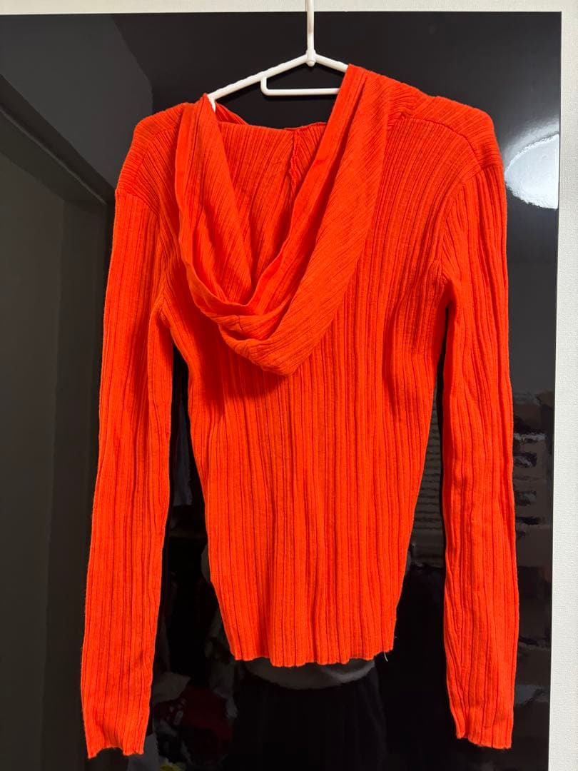 紗栄子さん着用　ZARA トレンチコート　フード付ニット　セット