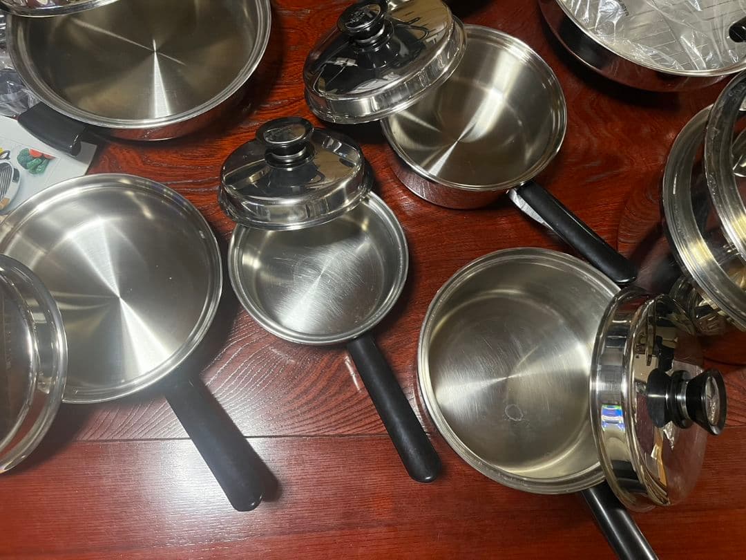 【Amway】クィーンウォック鍋フライパンセット【アムウェイ】