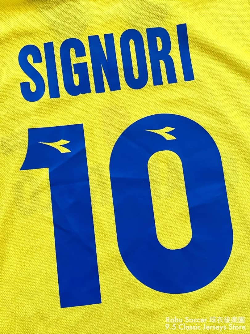 ボローニャ 98/99 3rd アウェイ ユニフォーム #10 SIGNORI