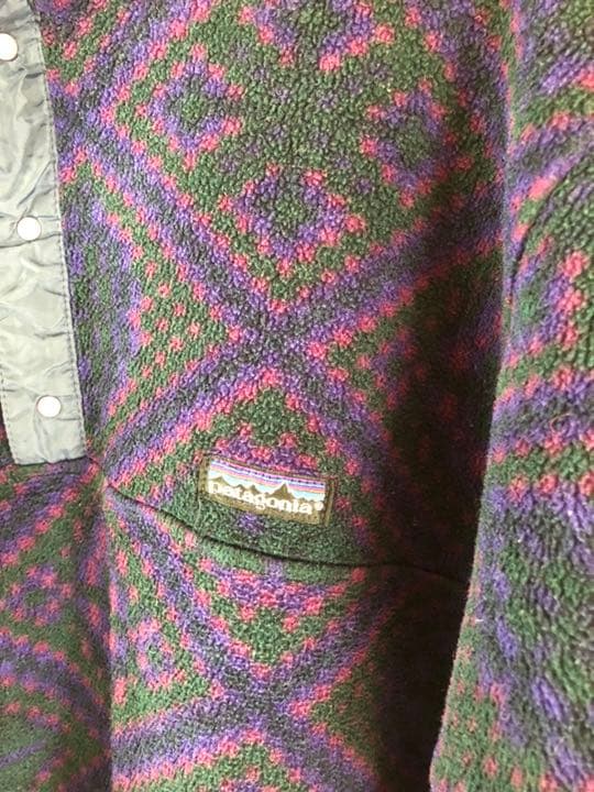 パタゴニア フリース 青系 M〜Lサイズ 美品 レア